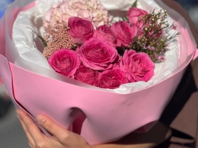 Розовый букет на любой случай