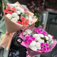 Яркая нежность хризантем 0