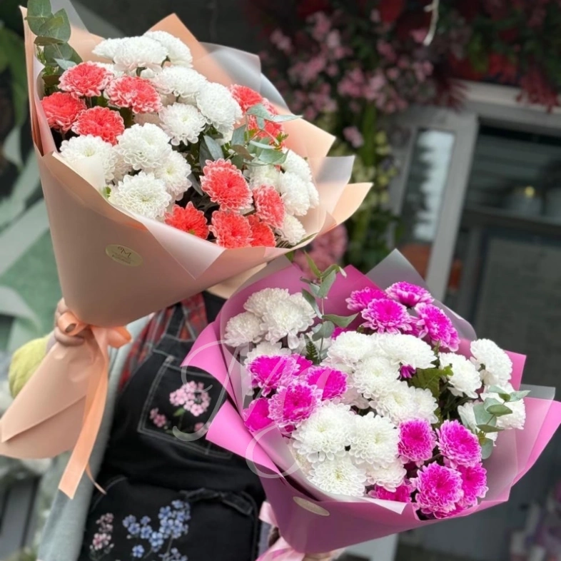 Яркая нежность хризантем