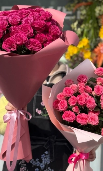 Розовый каскад