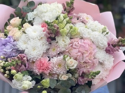 Нежное облако цветов