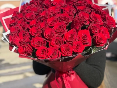 Монобукет из роз «Королева роз»