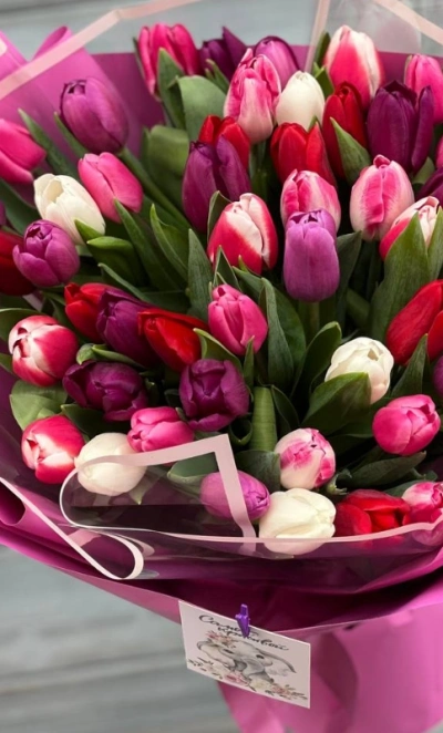 Букет на 8 марта