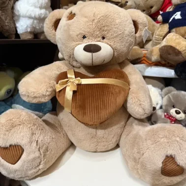 Мишка с коричневым Сердцем