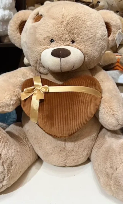 Мишка с коричневым Сердцем