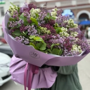 Букет из сирени &laquo;Весеннее настроение&raquo; 1